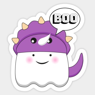 Cute Ghost Boo Sticker